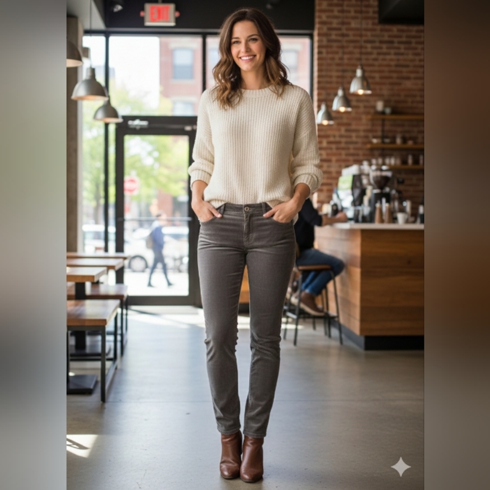 J. Jill Women's Pants in Dark Gray